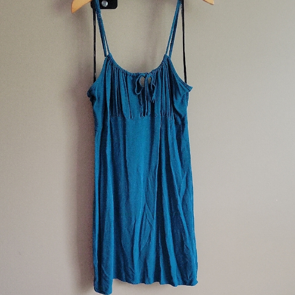 Teal Sleeveless Dress